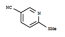 Structure of 3-Pyridinecarbonitrile,6-(methylthio)-