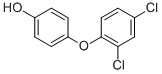 Structure of 4-(2,4-DICHLOROPHENOXY)PHENOL