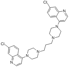 Structure of Piperaquine phosphate