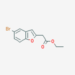 Structure of Ethyl 2-(5-Bromobenzofuran-2-Yl)acetate
