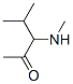 Structure of 2-PENTANONE,4-METHYL-3-(METHYLAMINO)-
