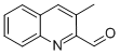 3-甲基喹啉-2-甲醛结构式