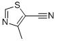 Structure of 5-Thiazolecarbonitrile,  4-methyl-