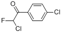Structure of ETHANONE,2-CHLORO-1-(4-CHLOROPHENYL)-2-FLUORO-