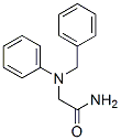 Structure of Acetamide, 2-[phenyl(phenylmethyl)amino]-