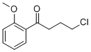 Structure of 4-CHLORO-1-(2-METHOXYPHENYL)-1-OXOBUTANE