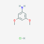 Structure of 3,5-DIMETHOXYANILINE HYDROCHLORIDE