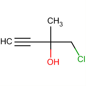 3-Butyn-2-ol, 1-chloro-2-methyl-结构式