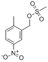 2-METHYL-5-NITROBENZYL METHANESULFONATE结构式