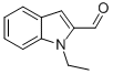 Structure of 1-ethyl-1H-indole-2-carbaldehyde