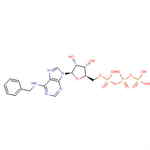 N-BENZYLADENOSINE TRIPHOSPHATE, TRIETHYLAMMONIUM SALT结构式