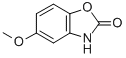 5-methoxy-3H-benzooxazol-2-one结构式