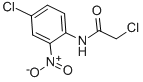 2-Chloro-N-(4-chloro-2-nitro-phenyl)-acetamide结构式