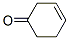 Chemical structure of cyclohex-3-en-1-one