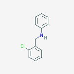 Benzenemethanamine, 2-chloro-N-phenyl-结构式