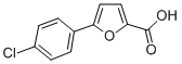 Structure of 5-(4-CHLOROPHENYL)-2-FUROIC ACID