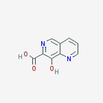 Structure of 8-Hydroxy-1,6-naphthyridine-7-carboxylic acid