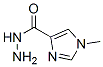 Structure of 1-methylimidazole-4-carbohydrazide