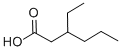 Structure of 3-ETHYLHEXANOIC ACID
