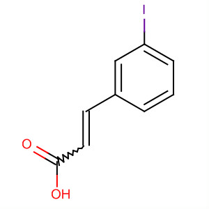 2-Propenoic acid, 3-(3-iodophenyl)-结构式