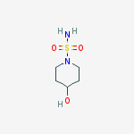 1-PIPERIDINESULFONAMIDE,4-HYDROXY-结构式