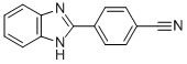 4-(1H-1,3-BENZODIAZOL-2-YL)BENZONITRILE结构式
