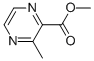 Structure of 3-METHYLPYRAZINE-2-CARBOXYLIC ACID METHYL ESTER