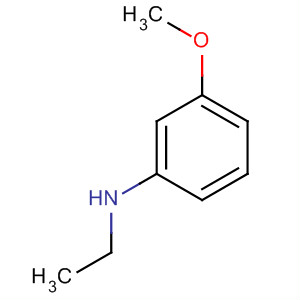 N-乙基-3-甲氧基苯胺结构式