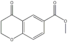 Structure of Methyl 4-oxochromane-6-carboxylate