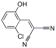 Structure of 2-CHLORO-6-HYDROXYBENZALMALONONITRILE