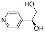 1,2-Ethanediol,1-(4-pyridinyl)-, (1S)-结构式