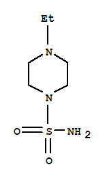 1-Piperazinesulfonamide,4-ethyl-结构式