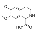 6,7-DIMETHOXY-1,2,3,4-TETRAHYDRO-1-ISOQUINOLINECARBOXYLIC ACID结构式