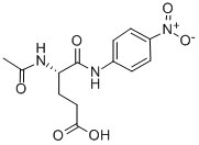 Structure of (S)-2-AMINO-5-ACETYL-5-DIOXOPENTANOIC ACID P-NITROANILIDE