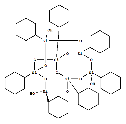 POLY(CYCLOHEXYLSILSESQUIOXANE) SILANOL FUNCTIONAL结构式