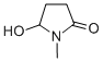 Structure of 5-HYDROXY-1-METHYL-2-PYRROLIDONE