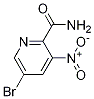 Structure of 5-Bromo-3-nitropyridine-2-carboxamide
