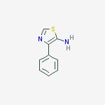 4-Phenylthiazol-5-aMine结构式