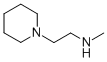 Structure of METHYL-(2-PIPERIDIN-1-YL-ETHYL)-AMINE