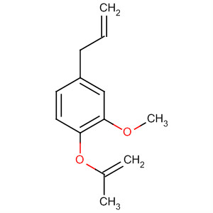 Structure of Benzene, 2-methoxy-4-(2-propenyl)-1-(2-propenyloxy)-