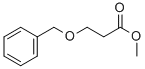 Structure of 3-(Benzyloxy)propionic acid methyl ester
