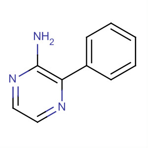 3-苯基吡嗪-2-胺结构式