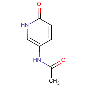 Structure of Acetamide, N-(1,6-dihydro-6-oxo-3-pyridinyl)-