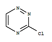 Structure of 1,2,4-Triazine,3-chloro-
