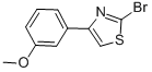 Structure of 2-BROMO-4-(3-METHOXY-PHENYL)-THIAZOLE