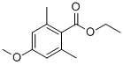 Structure of ethyl 4-methoxy-2,6-dimethylbenzoate