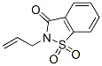 2-allyl-1,2-benzisothiazol-3(2H)-one 1,1-dioxide结构式