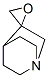 Structure of Spiro[oxirane-2,3-quinuclidine]