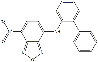 Structure of N-2-Biphenylyl-7-nitro-2,1,3-benzoxadiazol-4-aMine