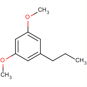Structure of Benzene, 1,3-dimethoxy-5-propyl-